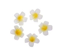 5pcs Hawaiian Foam Frangipani Flower Wedding Hairpin