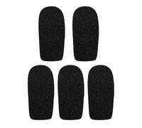 5Pcs Headset Microphone Covers Set Foam Small Microphone Covers Mic Windscreens Windshields For Desktop Mic Headset Mic
