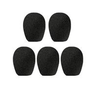 5Pcs Headset Microphone Covers Set Foam Small Microphone Covers Mic Windscreens Windshields For Desktop Mic Headset Mic