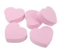 5pcs Heart Car Antenna Topper Pink Eva Cute Auto Exterior Decoration