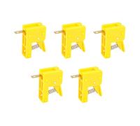 5Pcs Heavy Duty 50A Spring Loaded Wiring Post LED Lamp Spring Press Clip Quick Terminal For LED Lamps And Motor Testing High Current Motor Test Clip