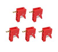 5Pcs Heavy Duty 50A Spring Loaded Wiring Post LED Lamp Spring Press Clip Quick Terminal For LED Lamps And Motor Testing High Current Motor Test Clip