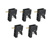 5Pcs Heavy Duty 50A Spring Loaded Wiring Post LED Lamp Spring Press Clip Quick Terminal For LED Lamps And Motor Testing High Current Motor Test Clip