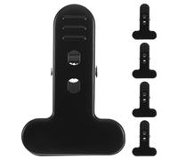 5pcs Heavy Duty Backdrop Spring Clamp for Photography Studio Black | Alloy and Sponge Build, Strong Hold with Quick Setup, Portable Use for Indoor Commercial Photography