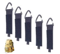 5Pcs Heavy Duty Velcro Straps Durable Secure Reusable Heavy Duty Extension Cord Organizer Straps with Hook Adjustable Velcro Cable Ties with Triangular Buckle for Home Outdoor Garage Cables