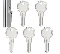 5Pcs Heavy Duty Zinc Alloy Window Handles, for UPVC Windows, Universal Replacement Window Handle with Security Window Key, for Common Locking Systems Easy DIY Installation and Smooth Operation