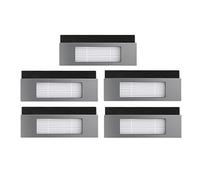 5pcs HEPA Filter + 5pcs Sponge Filter Compatible With Ecovacs Deebot N8 PRO DLN11 Robot Vacuum Cleaner Spare Parts Accessories