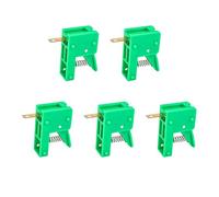 5Pcs High Current 50A Brass Test Clips Multipurpose Spring Press Terminals For LED Lamps Speakers Motor Testing High Current Motor Test Clip