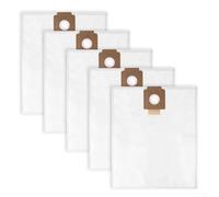 5pcs High Efficiency Vacuum Bags for Karcher T 15/ T 17/ with Cardboardfleece Structure for Consistent Operation