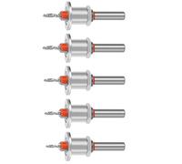 5Pcs High Hardness Alloy Steel Countersink Drill Bit With Adjustable Depth Stop For All Wood Type With Adjustable Ranges Countersink Drill Bit