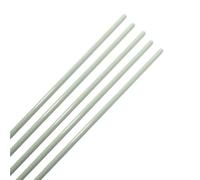 5pcs High Strength Fiberglass Rods - 1000mm Solid Round Bars for Arch Tent Bracket, Durable Fiberglass Rodding(0.8x1000mm)