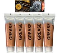 5Pcs High Temperature Copper Grease, 50g Anti-Seize Lubricant With Electrical Contact Properties, Conductive Paste for Automotive and Multi Purpose Applications