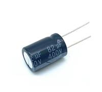 5PCS Higt 400V82UF 16 * 25mm 82UF 400V 16 * 25 Electrolytic capacitor EKFBQBGW