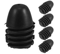 5pcs Hood Rubber Cushion Bumper Pads for Car Bonnet Noise Reduction | Black Rubber, Universal Fit for Engine Hood, Easy Installation, Reduces Vibration and Steady Closing