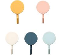 5Pcs Hooks Self-Adhesive - Adhesive Wall Hook | Wall Hooks Decorative | Hooks Entrance Organizers | Adhesive Hooks for Hanging Keys Towels Wallets Scarves