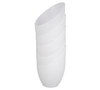 5pcs Horse Shoe Light Shade Replacement Lamp Shades for Table Lamps | PP Material, White Horseshoe Design, Clips, Bedroom and Room Use