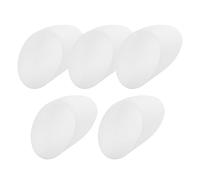 5pcs Horseshoe Design Lamp Shade White PP Decorative Cover for Study | Easy to Install, Eye Friendly Finish, Protects Lamp, Suited to Living Room and Study Use