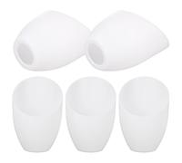 5pcs Horseshoe Lamp Shade Pp White Simple Study Office Light