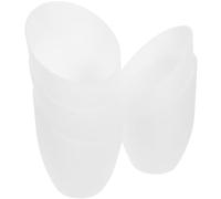 5pcs Horseshoe Light Shade Cover for Table Lamp, White PE | Uplighter Lamp Shades, Horseshoe Lamp Shades, 3.2cm Hole, Living Room Office Decorative Use