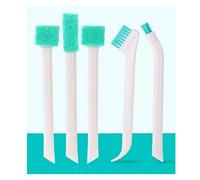 5Pcs Household Cleaning Brushes,Precision Cleaning Brush Kit/Cleaning Tools, for Corner Stain Dirt Clean Brush,Deep Detail Crevice Cleaner Brush Set,ABS+Non-Woven Cleaning Brush 5Pcs/Set