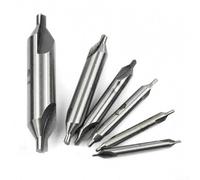 5PCS HSS Lathe Tool Bits with Countersink and Center Spotting Drill Designed for Creating Accurate Starting Points and Center Holes