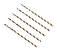 5Pcs HSS M35 Cobalt Drill Bit 1mm 1.5mm 2mm 2.5mm 3mm 3.5mm for Stainless Steel Auger Drill Press Power Tool Accessories(4mm 5PCS)