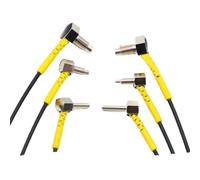 5pcs HT310410610-TZ Right Angle Multi-core Opposed Optical Fiber Sensor L-type 90 Degrees M3M4M6 Probe(Ht410-tz 1m)