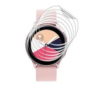 5pcs Hydrogel Film Screen Protector for Samsung Galaxy Watch Active2 Active 2 40mm Smart Watch Flexible HD Transparent TPU Protective Film Ultra-thin Self-Healing Anti scratch Explosion-proof