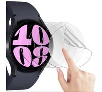 5pcs Hydrogel Film Screen Protector for Samsung Galaxy Watch6 Classic 43mm Watch 6 Classic Smart Watch Flexible HD Transparent TPU Protective Film Ultra-thin Self-Healing Anti scratch Explosion-proof