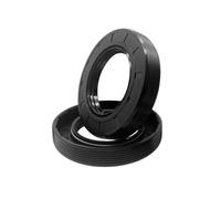 5pcs ID 17 mm, OD 40 mm NBR Lip Seals for Mechanical Transmission and Rotating Shafts, Thickness 7 mm, 17x40x7mm