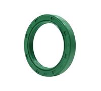 5pcs ID 17mm High-temperature Resistant Green Nitrile Skeleton Oil Seals, OD 28mm, Height 6mm High-speed Multi-lip Shaft Oil Seals, 17x28x6mm