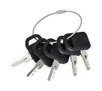 5Pcs Ignition Key AM131841 AM101600 Compatible with John Deere Front Mowers F1145 F510 Lawn Tractors GX85 GX255 Riding Mowers GX70 GX75 GX85 Compatible with Gator CS CX HPX Series