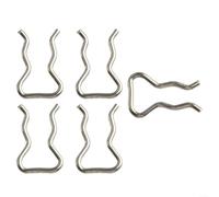 5pcs Injector Return Clips for Common Rail System F00RJ00322 - Stainless Steel Fuel Pipe Clips 7.5mm Middle Diameter