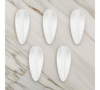 5pcs Inline Sinking Floats for Carp Fishing, ABS Plastic Throwing Aid Pins for Long Distance Casting in Turbulent or Slow Water Flow, Underwater Sinking Device(4.6g)