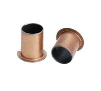 5pcs Inner Diameter 14mm SF-1F Flanged Oil-Free Self-Lubricating Composite Bearing Bushing, Outer Diameter 16mm, Length 12mm, Flange Diameter 22mm, 14x16x12mm