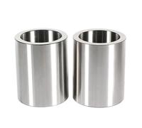 5pcs Inner Diameter 8mm Bearing Steel Sleeve,Outer Diameter 12mm,Suitable For Industrial Machinery,Guide Bushing,IDxODxL,8x12x4mm