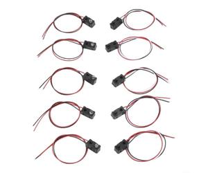 5Pcs IR Break Beam Sensor Module for Arduino Robotics - Photoelectric Obstacle Avoidance Counting Kit 20x10mm
