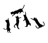 5PCS Iron Bookmarks Set Metal Page Clips, Whimsical Feline Design Reading Gifts for Book Lovers Themed Bookmarks Book Clips