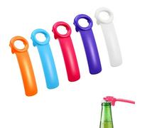 5PCS Jarkey Original Easy Jar Key Opener, Can Lid Openers, Sturdy Grippers for Elderly, Women and Children, Effortless Jar and Beer Cap Remover, Non-Slip Design, Kitchen and Home Essential