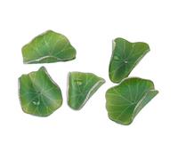 5pcs Jewelry Crafting Materials Water Lilys Flower/Leaf Kit Resin Craft Supplies For Art Students And Craft Enthusiasts Florals Materials