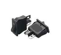 5Pcs KCD1-101/B 2Pin Rocker Switch 2 Position ON-OFF Power Switch Black Switch IDGTTLDF