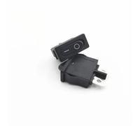 5Pcs KCD1-110 10x22mm Black Super Thin Rocker Switch NO/OFF 2 Pin Small Instrument Power Switch(Black)