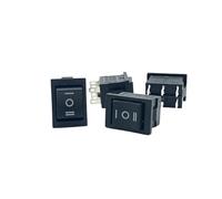 5pcs KCD1 black 3 position toggle switches 6A/250VAC 10A/125VAC (ON/off/on) 6Pin rocker switch IDGTTLDF