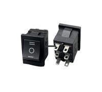 5PCS KCD2 203 6P black three position toggle switch 6A/250VAC 10A/125VAC (on/off/on) rocker switch