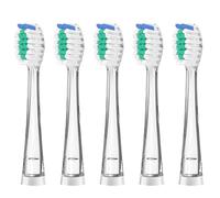 5Pcs Kids Replacement Toothbrush Heads Compatible with Seago SG-513/977/EK6/SG-2139, Green Large Size for 3+ Years