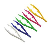 5Pcs Kids Safety Plastic Beads Tweezer for Puzzle Bead Model Building Kits Children DIY Toy Art Crafts Accessories Tool Beads Tweezer for Kids