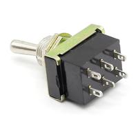 5pcs KN3-3 Toggle switch with rocker switch ON - ON six feet