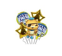 (5PCS Kwazii) The Octonauts Balloon Set Barnacles Tweak Kwazii Peso For Birthday Party Decor