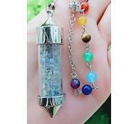 5pcs Labradorite Bottle Pendulum Prism Magic Wand