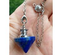 5pcs Lapis Stone Magic Pendulum Pendant Power